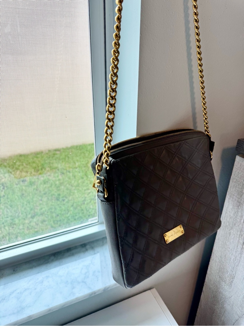 Marc by Marc Jacobs Classic Q Quilted Leather Crossbody bag / Tablet Case - Picture 6 of 6